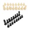 32PCS Magnetic International Chess Set Premium Plastic Chess Pieces with Strong Magnets for Indoor Outdoor Travel Game Family Fun view 4