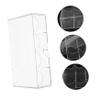 JOINPAYA Large Capacity Transparent Poker Chip Case with Buckle Closure Portable Poker Chip Holder and Organizer Box for Easy Storage and Transport view 4