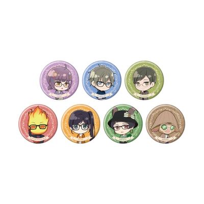 Anime No So He Hotel 04 Glasses Version (Mini Calilast) Tin Badge Box of 7