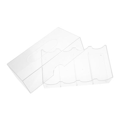 Gogogmee Multi Functional Poker Chip Case Storage Box Protective Tray Buckle for Daily Chip and Card Organization
