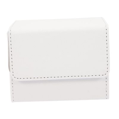 Abaodam Durable PU Leather Card Desk Box with Smooth Lining Portable Games Cards Storage Organizer for Poker Gift and Enthusiasts