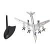 LATUROP Tu-95MS Military Bomber Model, 1:200 Scale Metal Diecast Airplane Displays, Alloy Simulation Aircraft Models for Gift and Collection. view 3