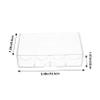 CIYODO Transparent Poker Chip Storage Box with Buckle Large Capacity Multi Compartment Holder for Secure Poker Chip Organization and Easy Carrying view 2