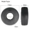 4pcs 1.9" Rubber Tire Wheel 118mm Tyre for 1/10 Rc Crawler Car Axial Scx10 Ii Iii 90046 Traxxas Trx4 Trx6 Rc4wd D90 Redcat MST view 3