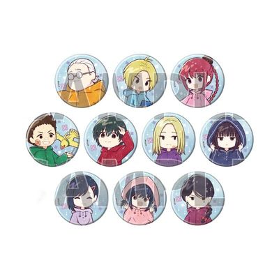 Sakamoto Days 19 Seasame Version (Graph Art Illustration) Tin Badges Box of 10