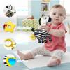 Cylazo Baby Hanging Toys, Plush Animal Stuffed Sensory Toys for Carseat Stroller Car Seat Crib Play Gym, Baby Toys for 0 3 6 9 12 Months, Baby Boys and Girls Gift (Zebra) view 2