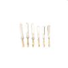 10Pcs M2/M3 Metal Clevis U-Clip Clamps for RC Airplane Models - Durable Iron Connectors with Brass Screws(10pcs M3) view 3
