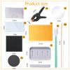 198 Pcs Trade Card Cleaning Care Kit, Card Care Accessory for Cards Restoration Repair Flattening Clean view 2