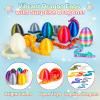 3Dgenius 8Pcs 3D Printed Dragon Eggs Mini Dragon Eggs with 8.86inch Dragon Inside 3D Printed Toys Dragon Toys for Kid & Adults, Easter Home Decor, 8Pack view 4