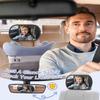 Baby Car Mirror for Backseat - Rear Facing Car Seat Mirror Safety for Infant Newborn - Easily Observe the Baby Move,Clear Wide View,360Rotation, Secure, Shatterproof - Grey view 2