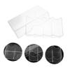 BCOATH Wear Resistant Poker Chip Container with Four Compartments Poker Chip Tray for Secure Storage and Easy Loading and Game Accessories view 4