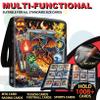 1008 Card Binder 9 Pocket, 3-Ring Trading Card Binder with 56 Page Removable Sleeves, High Storage Waterproof Trading Card Holder Collection Card Album Carrying Organizer Case for MTG TCG Cards-Dragon view 2