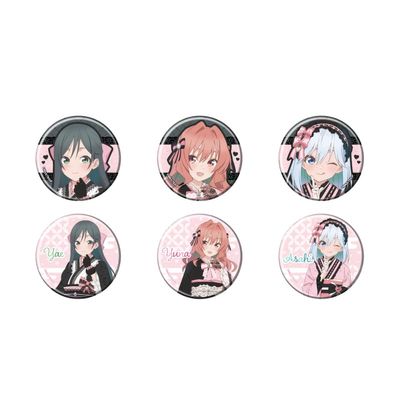 TV Anime Koto 01 (Illustrated Illustration) Can Badge 6 Pieces Box