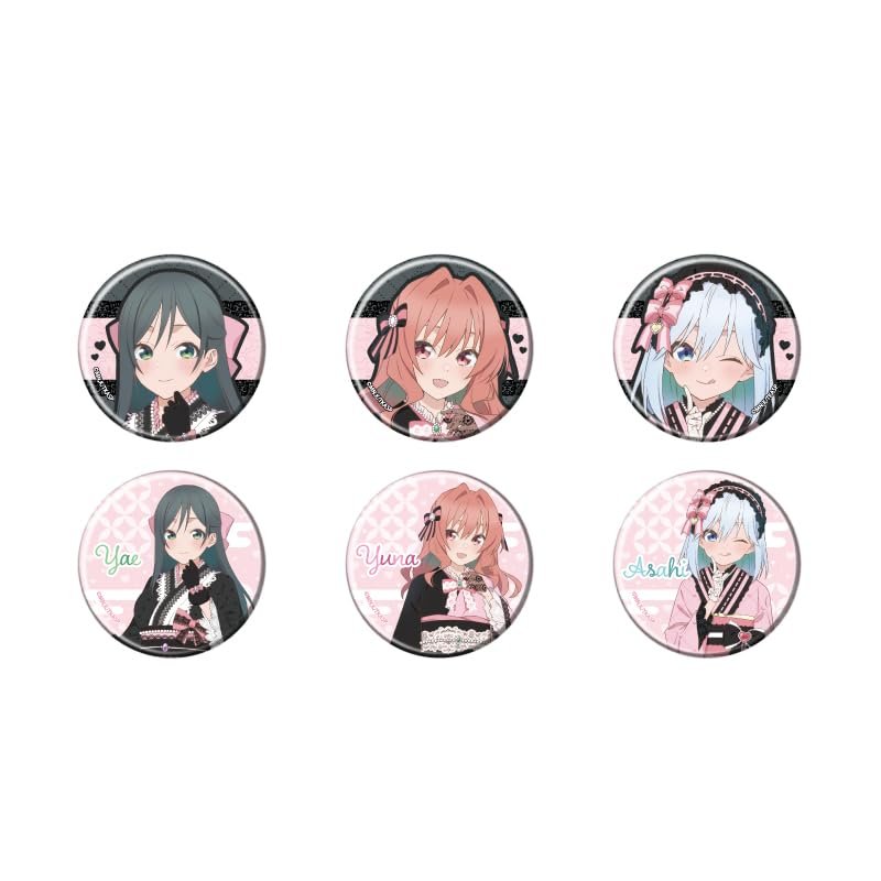 TV Anime Koto 01 (Illustrated Illustration) Can Badge 6 Pieces Box