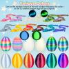 3Dgenius 12Pcs 3D Printed Dragon Eggs Mini Dragon Eggs with 8.86inch Dragon Inside 3D Printed Toys Dragon Toys for Kid & Adults, Easter Home Decor, 12Pack view 3