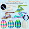 3Dgenius 4Pcs 3D Printed Dragon Eggs Mini Dragon Eggs with 8.86inch Dragon Inside 3D Printed Toys Dragon Toys for Kid & Adults, Easter Home Decor, 4Pack2 view 3