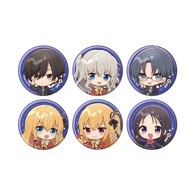 Charlotte 01 (Mini Calilast) Tin Badges Box of 6