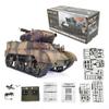 ikazeRyuaa RC Tank for Adults, 1/16 Scale 2.4G U.S. M8 Self-Propelled Howitzer RC Tank Model with Sound and Lights, Telescoping Smoke, Dual-Speed Modes(RTR Version/Camouflage Yellow) view 1