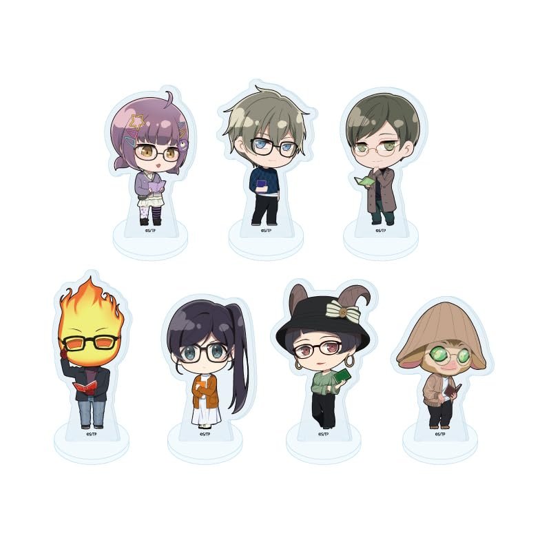 Anime No So He Hotel 02 Eyeglasses Version (Mini Calilast) Acrylic Petite Stand, Box of 7