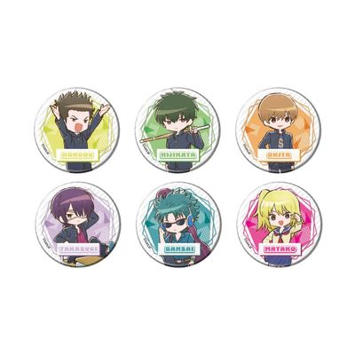 3 Year Z Group Ginhachi Sensei 03 [Graph Art Illustration] Tin Badge Box of 6