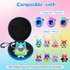 FIOPAZ Carrying Case for Tamagotchi Paradise/Nano-MALS, Hard EVA Portable Storage Protector Cover with Lanyard & Carabiner for Kids, Case Only (Blue) view 2