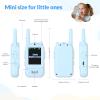 Mafiti Video Walkie Talkies for Kids 2 Pack Rechargeable Birthday Gift Toddler Toys for 3 4 5 6 7 8 Year Old Boys Girls 1000 Feets Long Range Indoor Outdoor Play(Blue+Blue) view 2