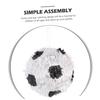 BCOATH Football Shaped Pinata Birthday Party Supply Fun Theme Pinata for Creative Candy and Holder for Soccer Party Games for Boys Football Celebrations and Festival Gatherings view 2