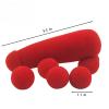 Banana Prank Sponge with 4 Red Balls, Funny Magic Trick Gimmick Propsfor Parties,Comedy Shows,and Beginner Magicians view 2