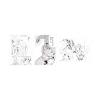 Akame Ga Kill! 02 Replica Genga 3 Pack view 1