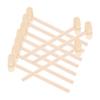 HOMOCONO 10pcs Mini Wooden Hammer for Boys and Beat for Hand Eye Coordination Development Creative Educational Mallet for Small Pounding Tool view 1