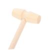 HOMOCONO 10pcs Mini Wooden Hammer for Boys and Beat for Hand Eye Coordination Development Creative Educational Mallet for Small Pounding Tool view 3