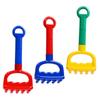 BESTonZON 3pcs Beach Sand Rake for Years Lightweight Portable Outdoor Sandbox Tools Red Blue for Imaginative Play and Hand Skill Development view 1