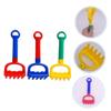 BESTonZON 3pcs Beach Sand Rake for Years Lightweight Portable Outdoor Sandbox Tools Red Blue for Imaginative Play and Hand Skill Development view 3