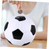 Abaodam Football Shaped Piggy Bank for Boys Coin Bank Money Box Easy to Use Savings Container Sports Themed Home Decoration Gift view 4