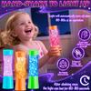 Subao 3 Pack Light Up Sensory Tubes Anxiety Relief Items,Fidget Toys for Kids & Adults,Sensory Toys for Kids with Autism Calm Down Corner Supplies,Preschool & Kindergarten Classroom Must Haves view 2