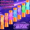 Subao 3 Pack Light Up Sensory Tubes Anxiety Relief Items,Fidget Toys for Kids & Adults,Sensory Toys for Kids with Autism Calm Down Corner Supplies,Preschool & Kindergarten Classroom Must Haves view 3