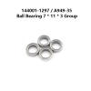 T89C 20Pcs Ball Bearing Set for 144001 144002 144010 124016 124017 124018 124019 RC Car Spare Parts Accessories view 2