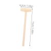 JOINPAYA 10pcs Mini Wooden Mallet Educational Hammer for Boys Promote Hand Eye Coordination Dexterity and Arm Movement Development Creative Beat Play Gift view 2