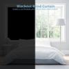 11857 Inch Travel Cut-to-Fit Blackout Shade with Accessories  DIY Temporary Curtain for Window, Nursery, Bedroom, Office, Includes Bag & Fasteners view 4