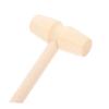 COOLHIYA 10pcs Mini Wooden Hammer Educational Beat for Boys Small Mallets Hand Eye Coordination and Grasping Skills Creative Pounding Play view 3