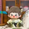 niannyyhouse Plush Doll Clothes Panda Outfit Set, 8 Inch, with Coat, Pants, Shoes, Pendant, Necklace, Earrings, 20cm Stuffed Toy Dress Up Accessories view 4