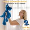 24" & 4.5 lbs Weighted Triceratops Stuffed Animal, Adjustable Sitting & Laying Plush Toy Pillows with Removable Ceramsite Bag for Companion, Cuddly & Soft Gifts for Adults, Kids, Boys and Girls view 4