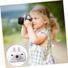 Abaodam Dual Lens Digital Camera with Screen Face Recognition Auto Drop Silicone Mini Cartoon Pink Camera for Photography view 2