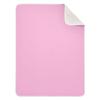 JUNZAN Cream Pink Kids Blanket Cotton Breathable Newborns Swaddling Blankets for Sofa School Travel Nursery 40'' x 30'' view 1