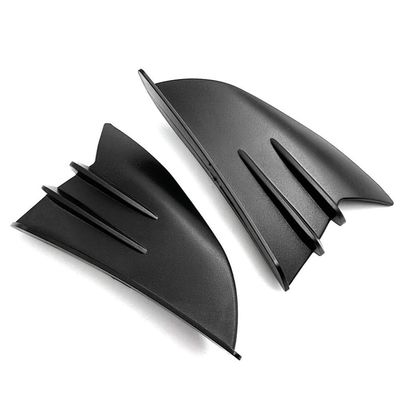 Aerodynamic Wing Winglet Spoiler Compatible with H2 H2R Models Motorcycle Scooter Accessory(Black)