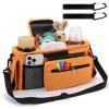 Accmor Universal Stroller Organizer with Insulated Cup Holder Detachable Phone Bag and Shoulder Strap,Stroller Bag Caddy Organizer Fits for Uppababy, Baby Jogger, Britax Strollers view 2