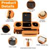 Accmor Universal Stroller Organizer with Insulated Cup Holder Detachable Phone Bag and Shoulder Strap,Stroller Bag Caddy Organizer Fits for Uppababy, Baby Jogger, Britax Strollers view 4