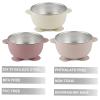 PandaEar 3 Pack Stainless Steel Baby Suction Bowls, Non-Slip Child Food Bowl with Silicone Sleeve for Kids Toddlers Infants, Unbreakable & Mess Free (Pink) view 3