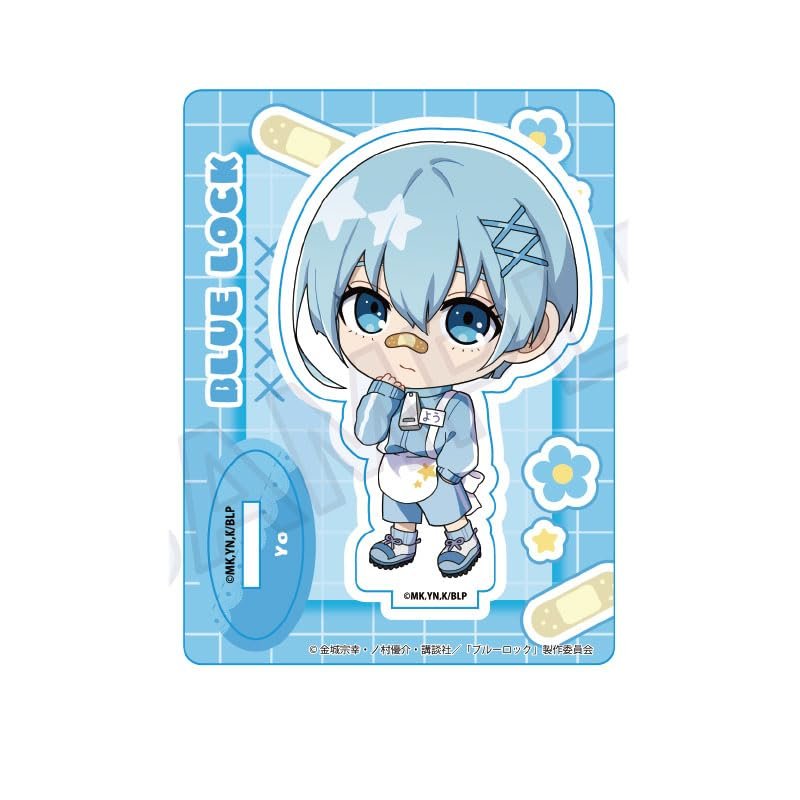 Blue Rock Ice Weave Sheep Mini Character Stand Jersey Apron Version