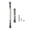 1 Set Metal Adjustable Steering Linkage Servo Link Pull Rod Turnbuckle for MN D90 99S MN-90 FJ-45 1/12 RC Car Crawler Dropship(Titanium) view 1